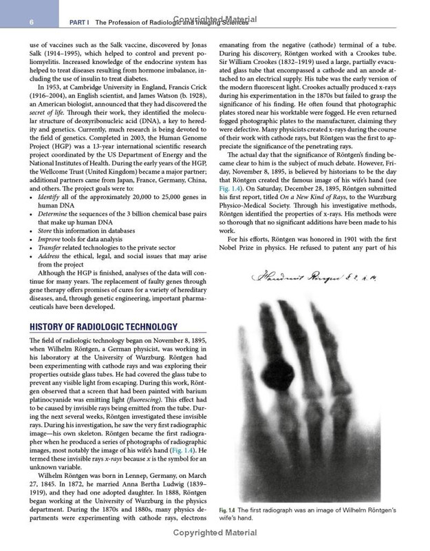 Introduction to Radiologic & Imaging Sciences & Patient Care gallery