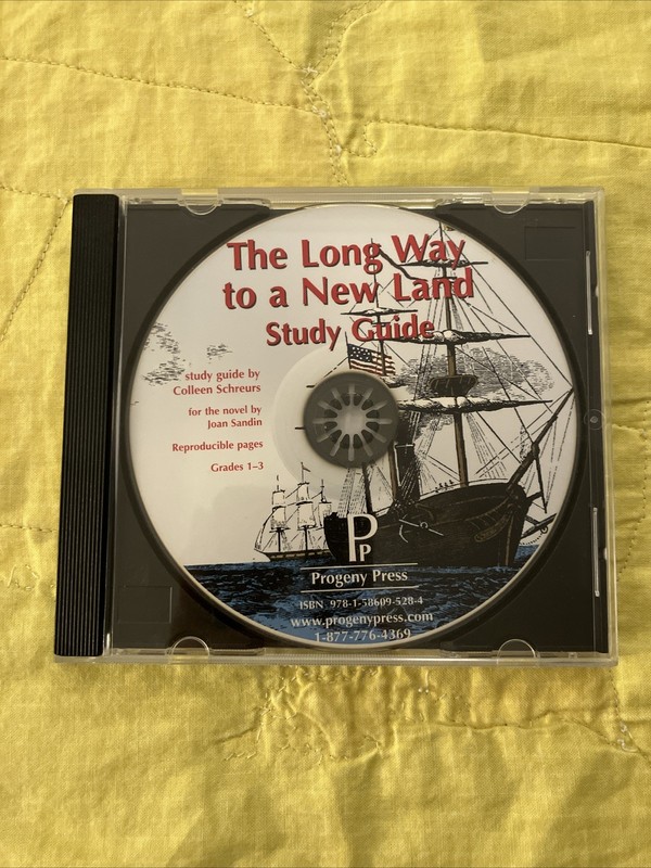 The Long Way To A New Land Progeny Press Study Guide CD For Novel By Joan Sandin