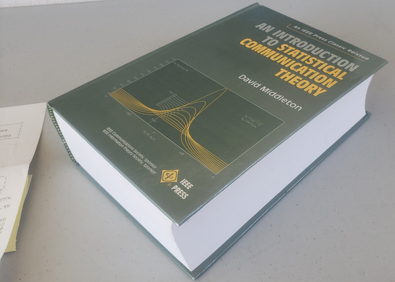 NEW Middleton Statistical Communication Theory IEEE 1996 Stanford/Livermore gallery