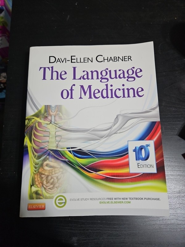 Language of Medicine by Davi-Ellen Chabner (2013, Trade Paperback)