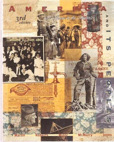 America and Its Peoples: A Mos – VERY GOOD