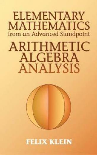 Elementary Mathematics From An Advanced Standpoint: Arithmetic, Algebra, An…