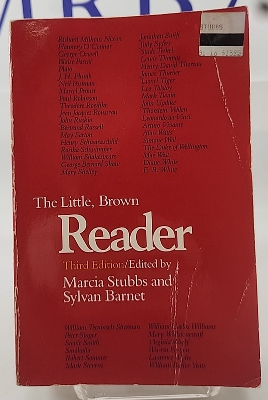 The Little, Brown Reader by Sylvan Barnet and Marcia Stubbs (Trade Paperback)