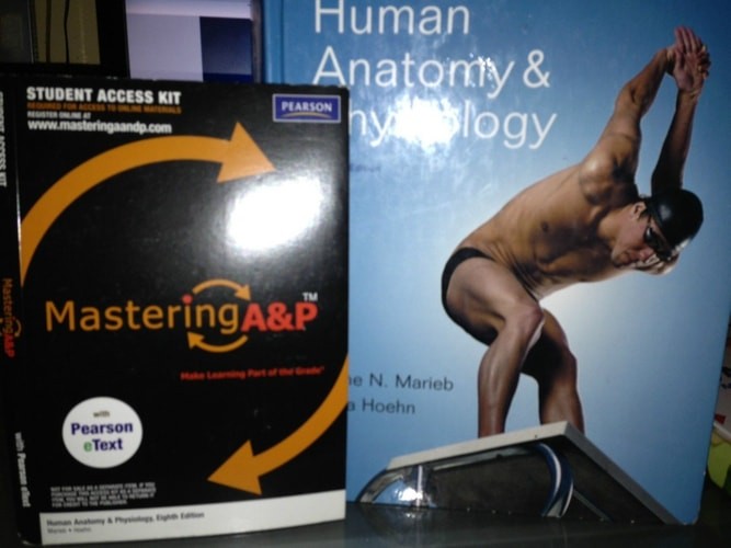 Human Anatomy & Physiology, Elaine N. Marieb,Katja Hoehn, Acceptable Book