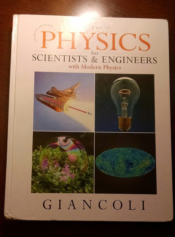 Physics for Scientists & Engineers, Vol. 2 – hardcover Giancoli, Douglas
