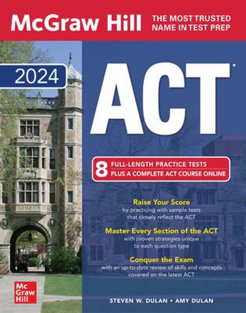 McGraw Hill ACT 2024 Paperback Amy, Dulan, Steven W. Dulan