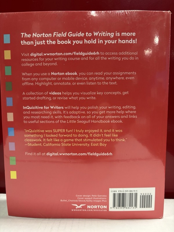 The Norton Field Guide to Writing by Bullock Richard, 2022, New gallery