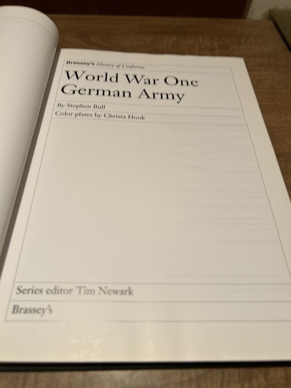 1st Ed. Brassey's History of Uniforms World War One Germany Army by Stephen Bull gallery