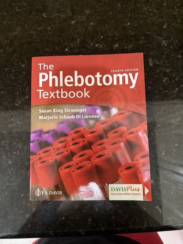 Phlebotomy Textbook by Susan King Strasinger and Marjorie Schaub Di Lorenzo