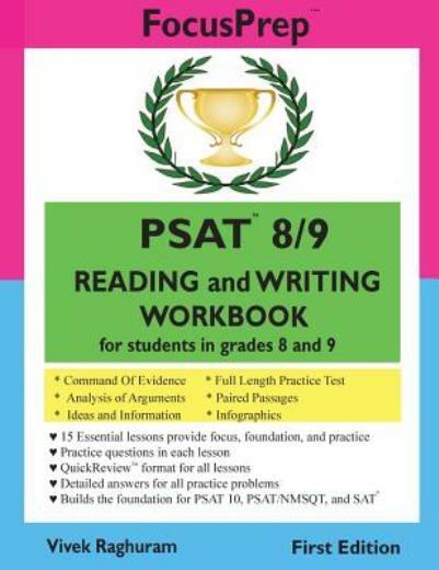 Psat 8/9 Reading And Writing Workbook: For Students In Grades 8 And 9