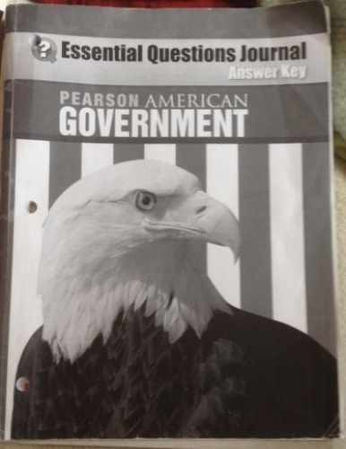 Pearson American Government, – Paperback, by Pearson Prentice Hall – Very Good