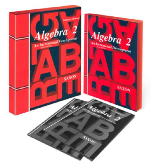 Saxon Algebra 2 3rd Edition Home Study Kit Homeschool w/ Solutions Manual NEW!!