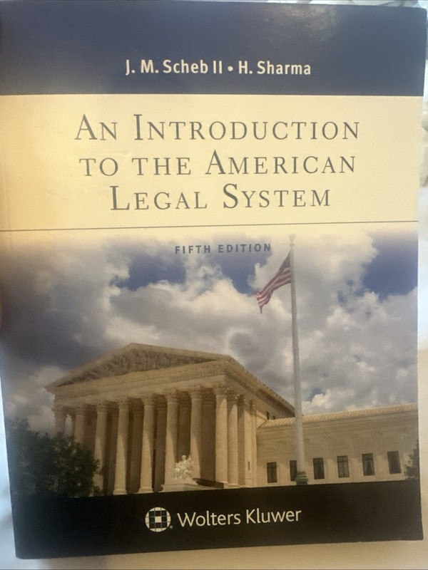 Aspen Paralegal Ser.: Introduction to the American Legal System by Hemant Sharma