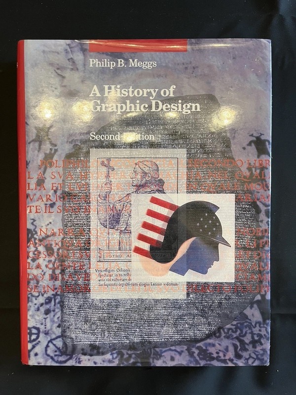 A History of Graphic Design 2nd Edition Philip B. Meggs 1992 Textbook Like New