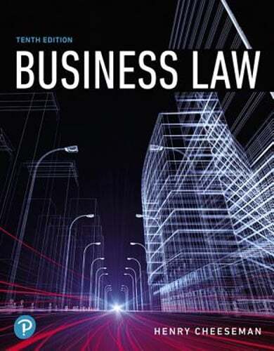 Business Law by Henry Cheeseman: Used