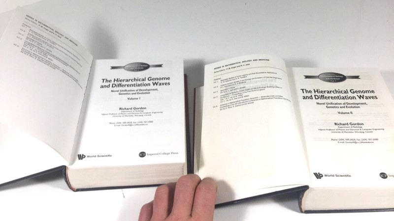 Hierarchical Genome and Differentiation Waves Volume 1-2 Imperial College Press gallery