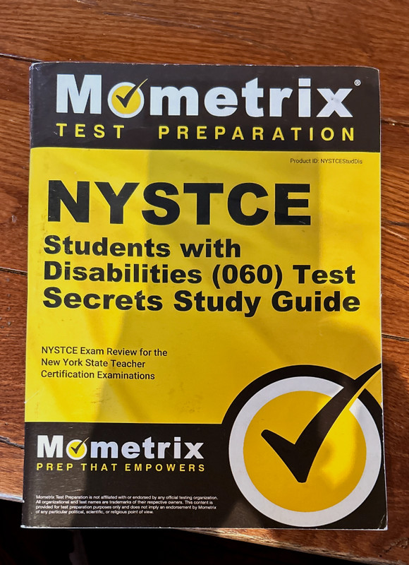 NYSTCE Students with Disabilities (060) Test Secrets Study Guide NYSTCE Exam