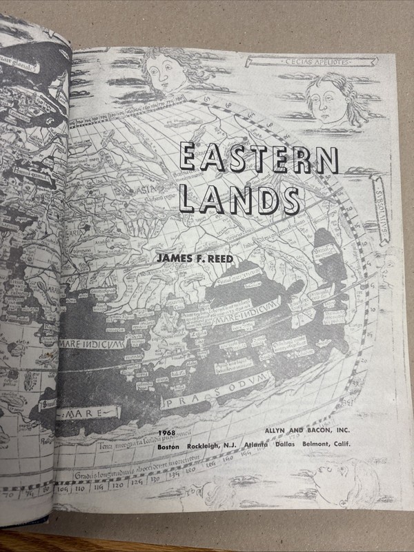 Eastern Lands 1966 VTG Social Studies Textbook Maps History Culture Geography gallery