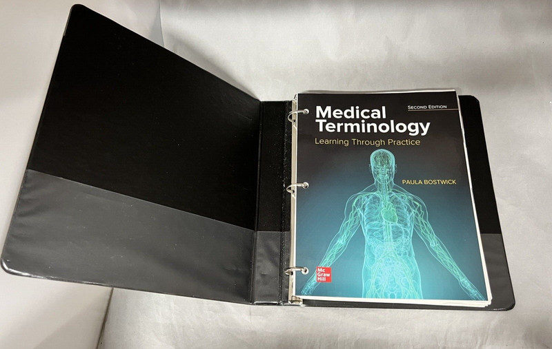 Loose Leaf Medical Terminology 2ND Edition Paula Bostwick McGraw Hill FAST SHIP! gallery