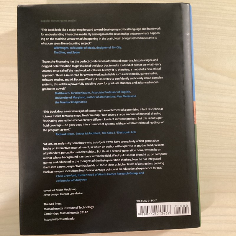Software Studies: Expressive Processing : Digital Fictions, Computer Games, and gallery