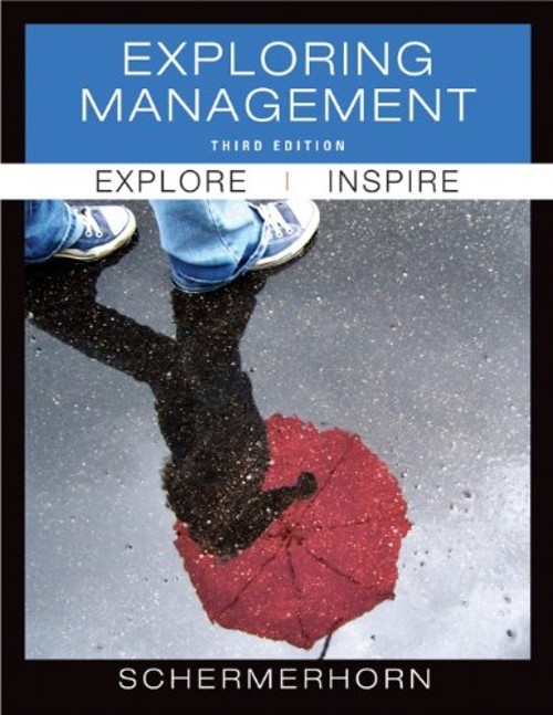 Exploring Management Paperback John R, Jr.Schermerhorn