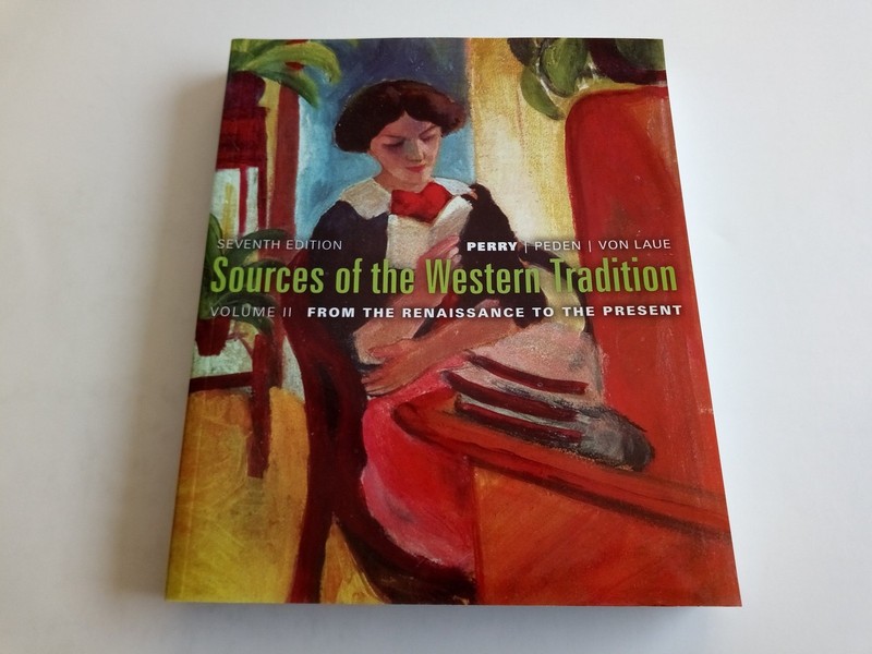 Sources of the Western Tradition, Volume 2 – paperback Perry, Marvin (Marvin…