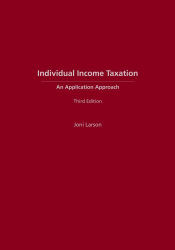 Individual Income Taxation: An Application Approach