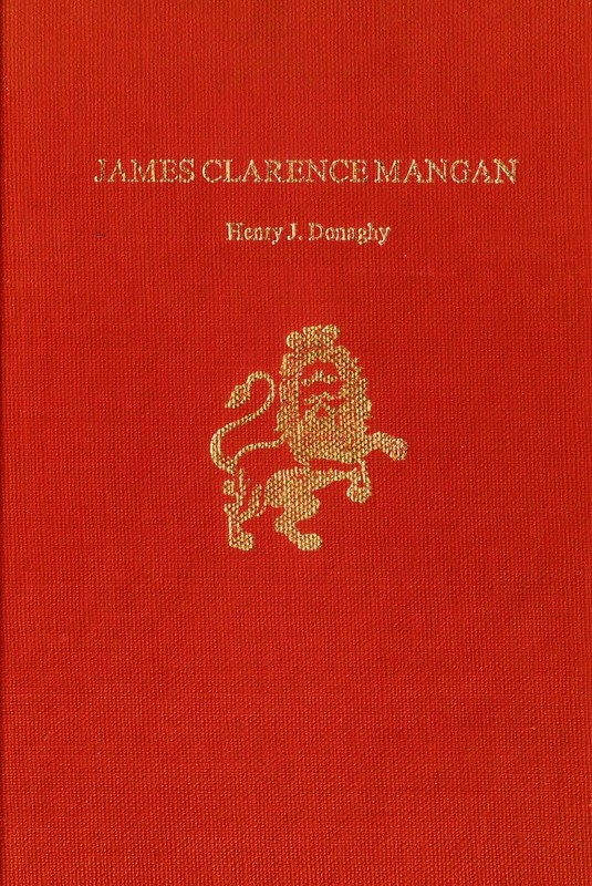 James Clarence Mangan (Twayne’s English Authors series, 171)