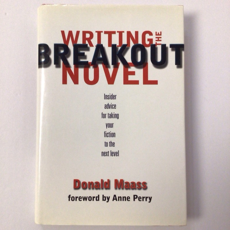 Writing the Breakout Novel By Donald Maass (Hardcover, 2001) Dust Jacket – READ