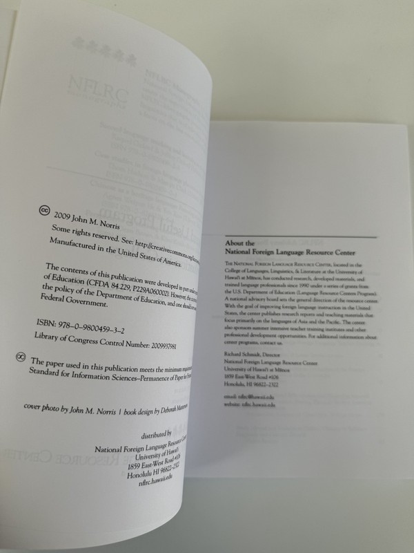 Toward Useful Program Evaluation in College Foreign Language Education gallery