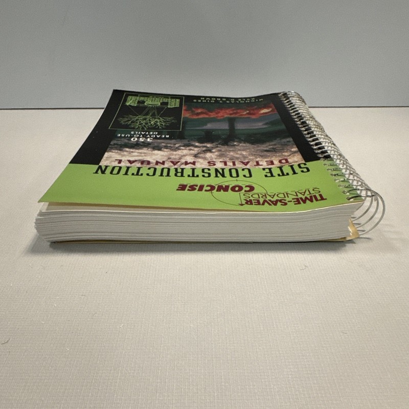 Time-Saver Standards Site Construction Details Manual gallery