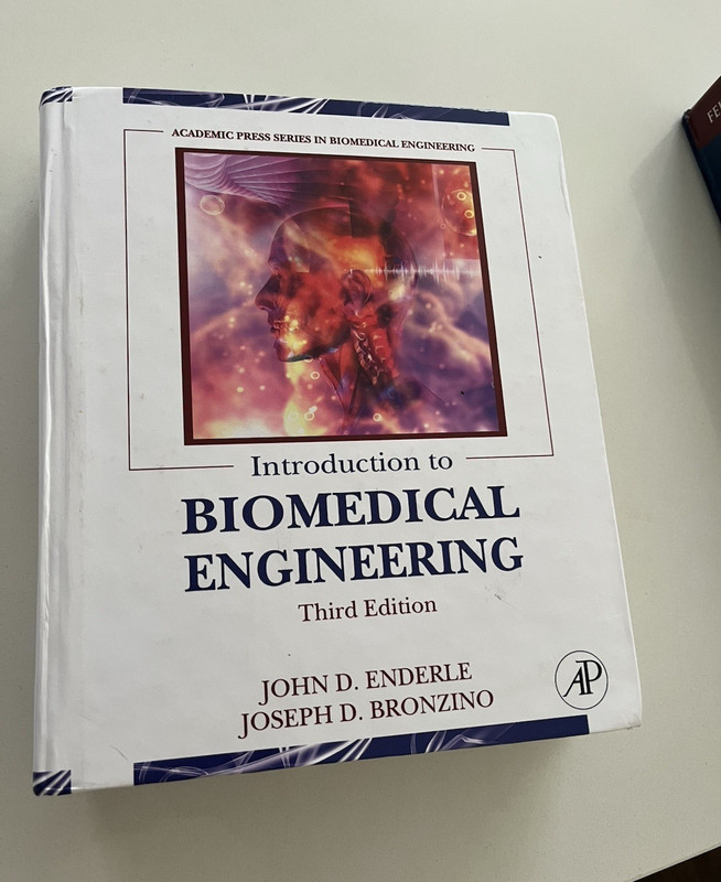 Introduction to Biomedical Engineering 3rd Ed Hardcover 2012 Enderle Bronzino