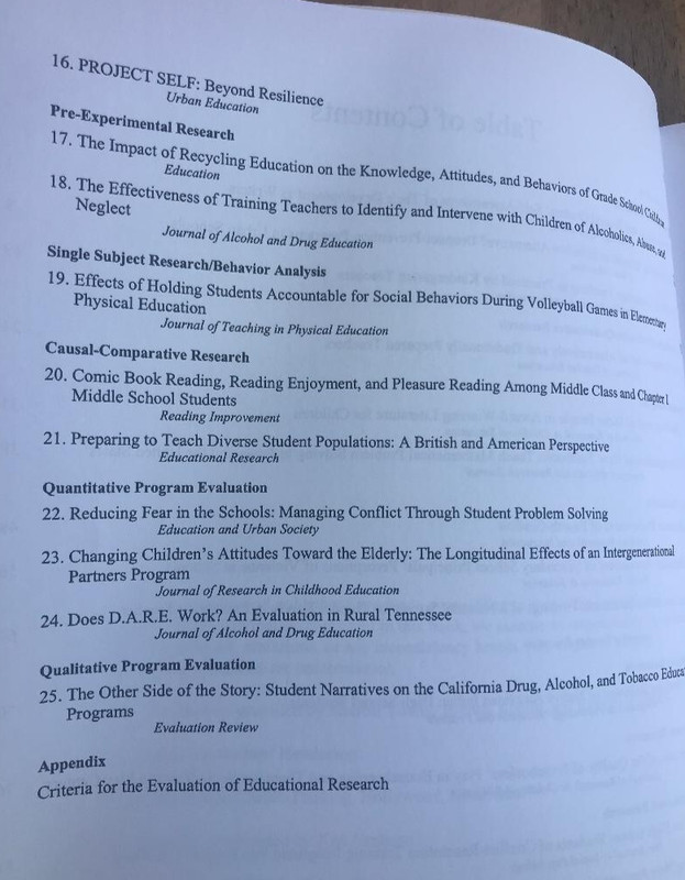 A CROSS SECTION OF EDUCATIONAL RESEARCH ~ L. LYNE ~ 1999 ~ JOURNAL ARTICLES gallery