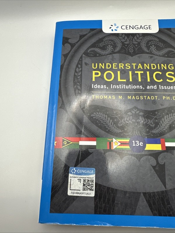 Understanding Politics 13th Edition by Magstadt (Paperback, 2021) FREE SHIPPING! gallery