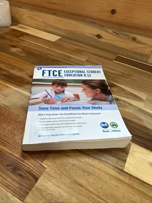 FTCE Exceptional Student Education K-12 Everything You Need To Succeed. LikeNEW
