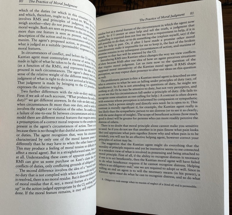 Practice of Moral Judgment Barbara Herman 1996 Trade Paperback Kant Immanuel gallery