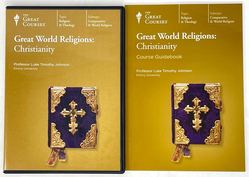 The Great Courses GREAT WORLD RELIGIONS Lot 5 Titles DVD + Guide Books Nice! gallery