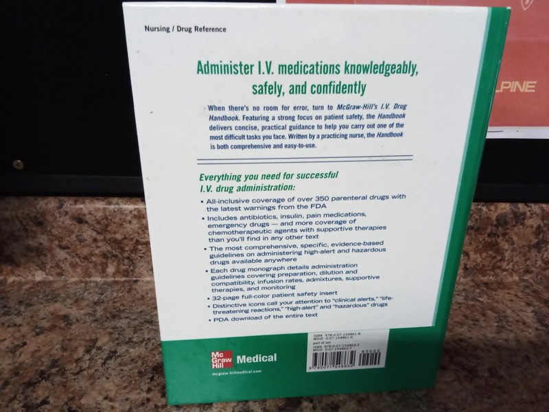 MCGRAW-HILL'S I.V. DRUG HANDBOOK By Patricia Schull gallery