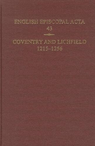 Jeffrey H. Denton Coventry & Lichfield 1215-1256 (Hardback) (UK IMPORT)