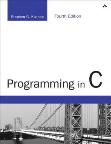 Programming in C (4th Edition) (Developer’s Library) Kochan, Stephen G. paperba