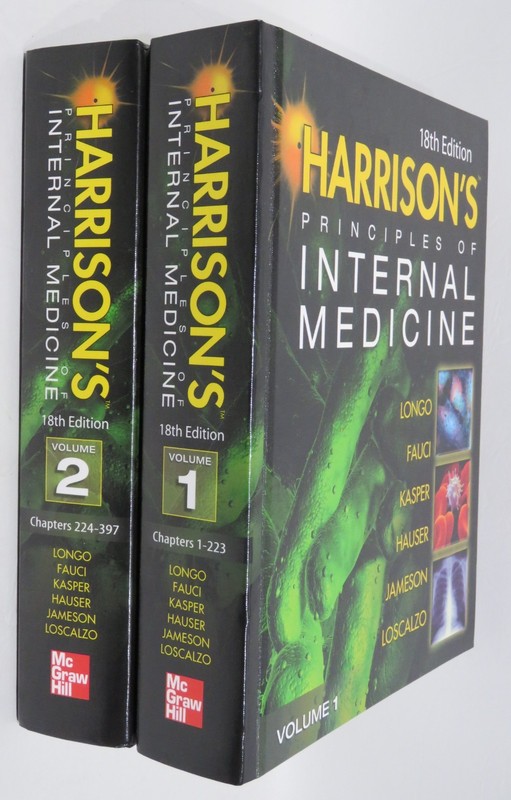 Harrison’s Internal Medicine Volume 1 & 2 18th Edition McGraw Hill