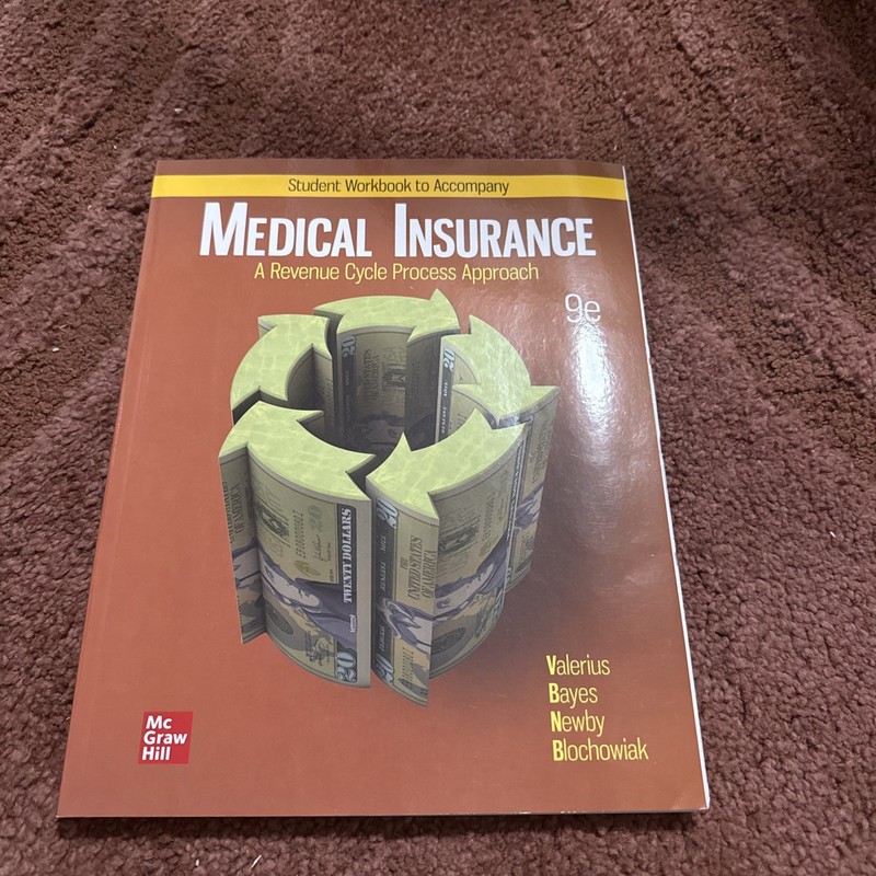 McGraw-Hill Medical Insurance: Revenue Cycle Process 9th Ed Valerius PB 2019