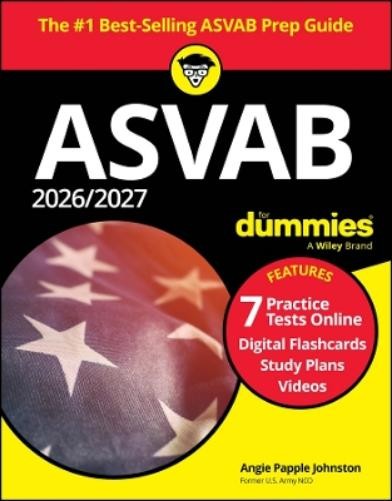 Angie Papple Johnston 2026/2027 ASVAB For Dummies (Paperback) (UK IMPORT)