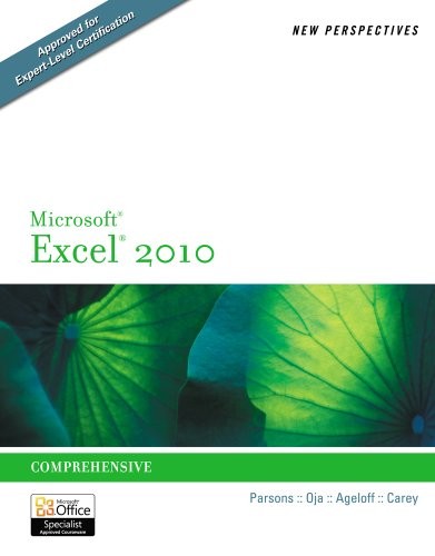 BUNDLE: NEW PERSPECTIVES ON MICROSOFT EXCEL 2010: By Roy Ageloff & Dan Oja