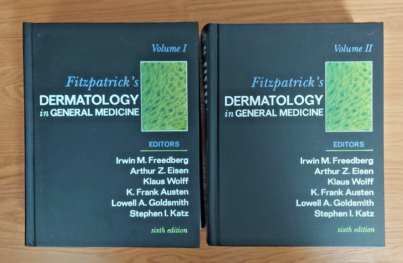 Fitzpatrick’s Dermatology in General Medicine Volume 1 & 2 Sixth Edition Books