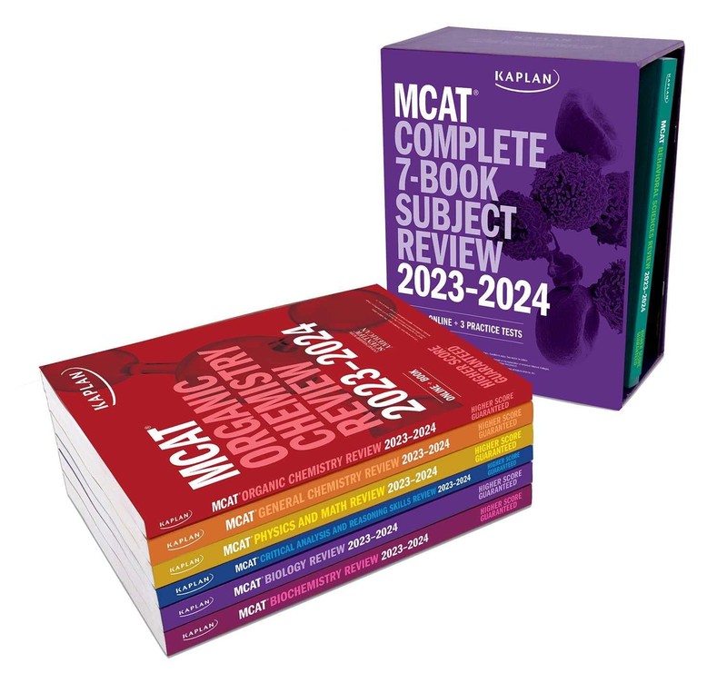 MCAT Complete 7-Book Subject Review 2023-2024, Set Includes Books, Online Pr…