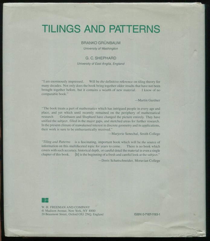 Tilings and Patterns by Branko Grunbaum, Geoffrey Colin Shephard gallery