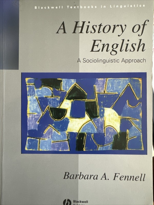 A History of English: A Sociolinguistic Approach (Blackwell Textbooks in Lin…