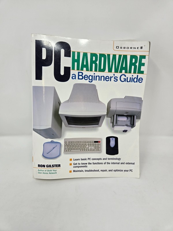 Vintage McGraw Hill Osborne PC Hardware and Beginners Guide