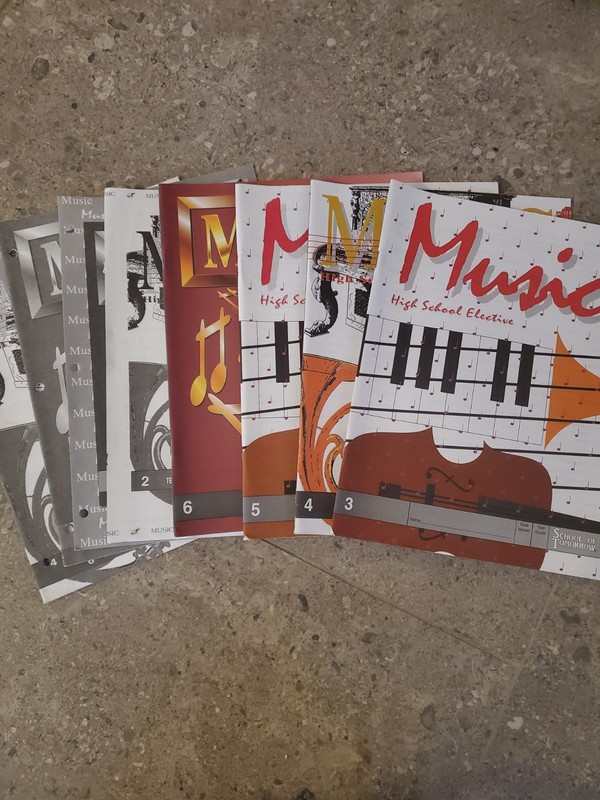 Music Highschool Elective, school of tomorrow ACE. packets 3-6 with answer keys